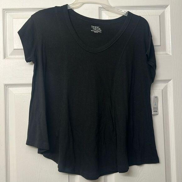 Time and Tru Women's Seamed T-Shirt Size Small - Picture 1 of 2